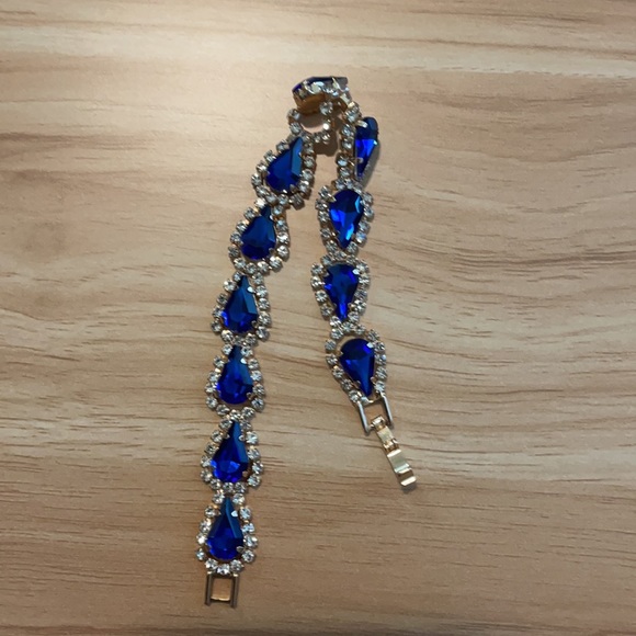 Sapphire teardrop Bracelet - Picture 2 of 6